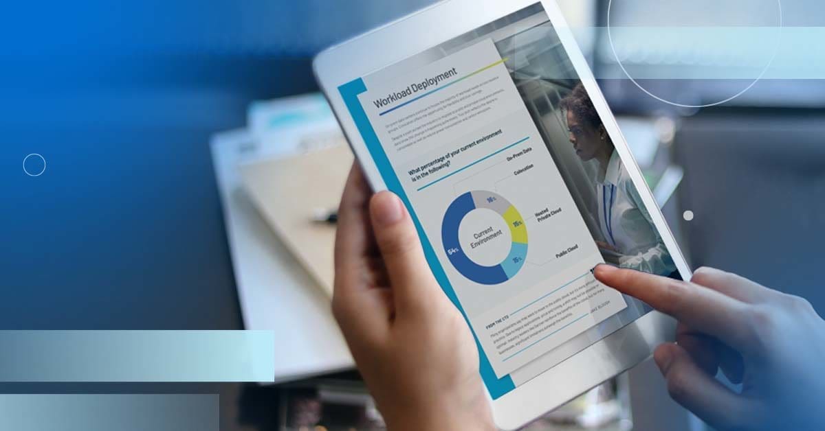 Data Center & Infrastructure Report on Tablet | Service Express