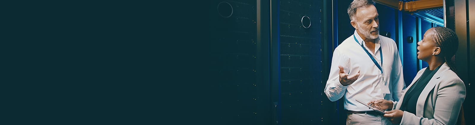 Two Professionals Speaking to Each Other