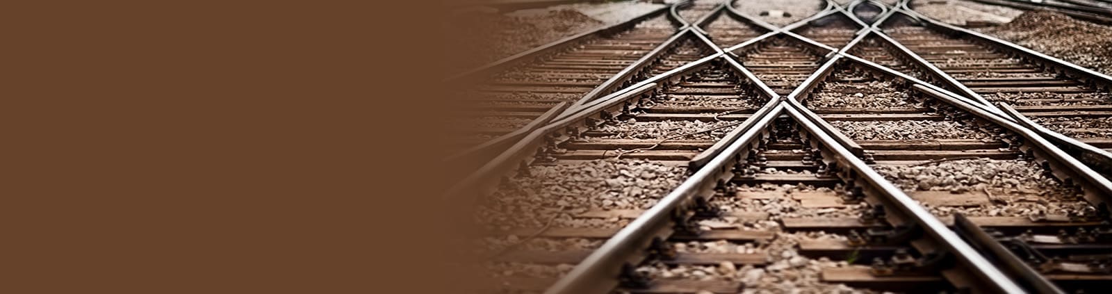 Railway Tracks Intertwined