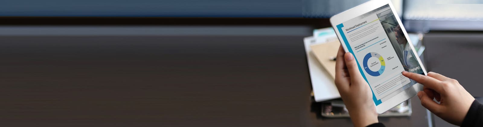 Data Center & Infrastructure Report on Tablet | Service Express