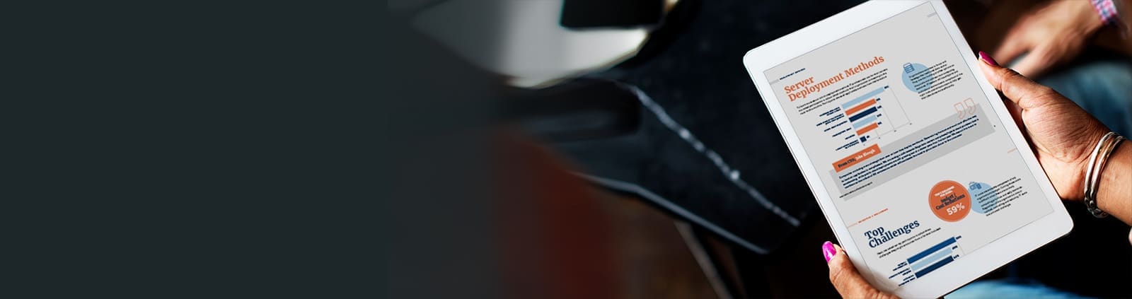 Service Express Data Center & Infrastructure Report on iPad