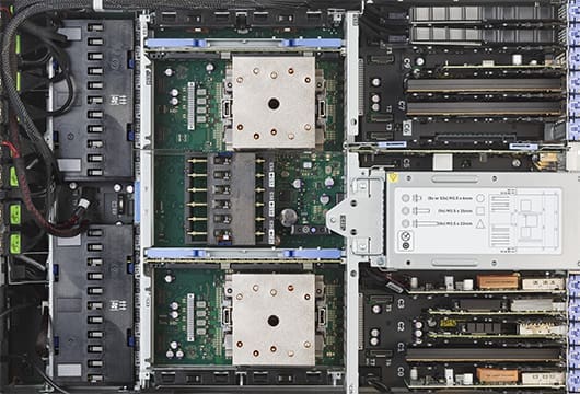 A close up image of the inside of equipment parts