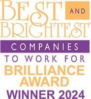 Best and Brightest Companies to Work For Brilliance Award 2024