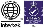 UKAS Management Systems ISO 27001 Certifications Intertek